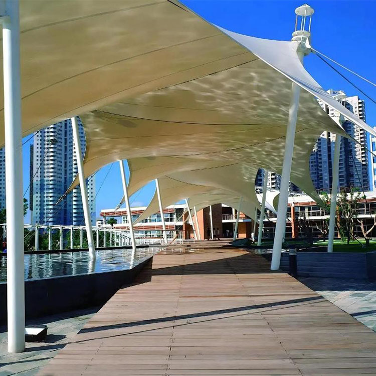 正宁县膜结构景观棚