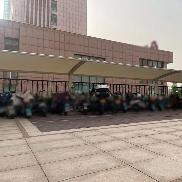 正宁县膜结构电动车棚